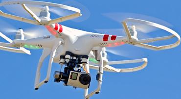 drone videocamera